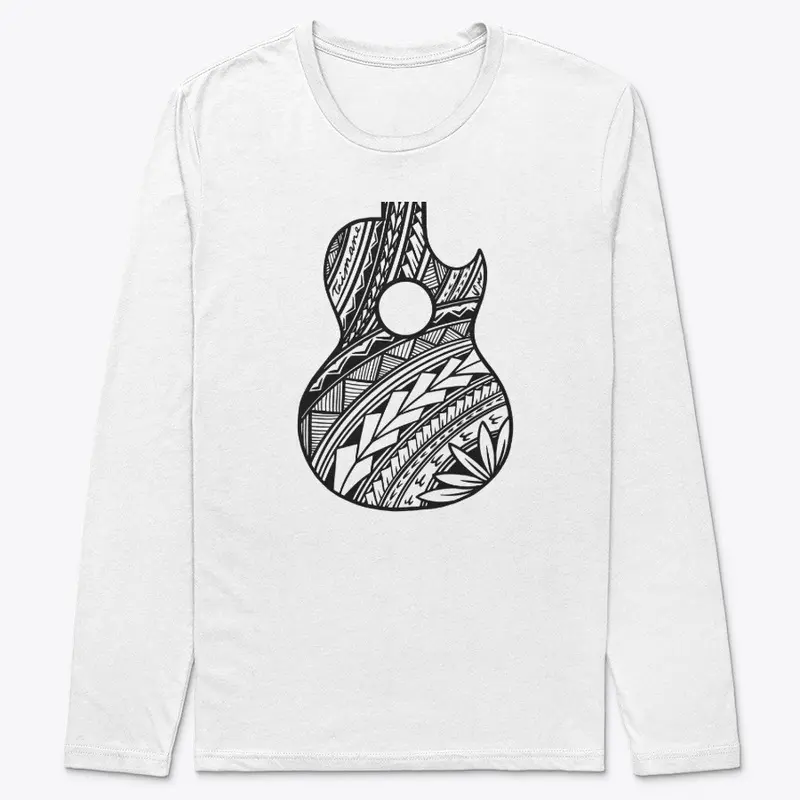 Long Sleeve Unisex Ukulele Shirt 